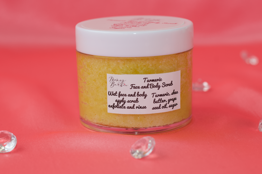 2oz Turmeric Face and Body Scrub