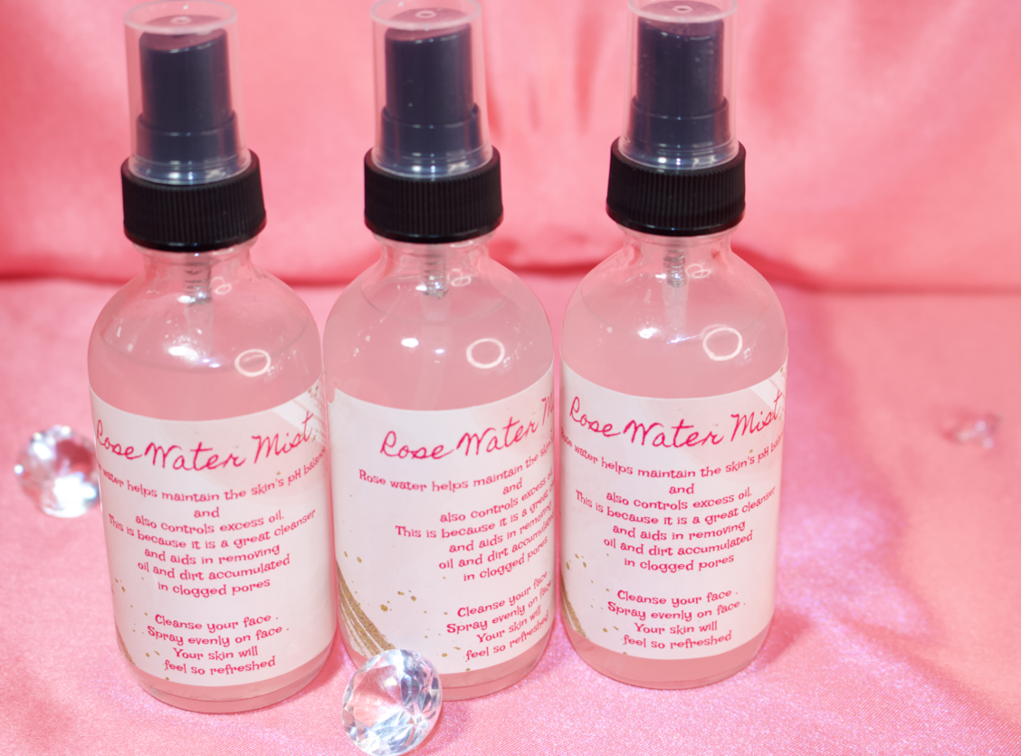 2oz Rose Water Mist