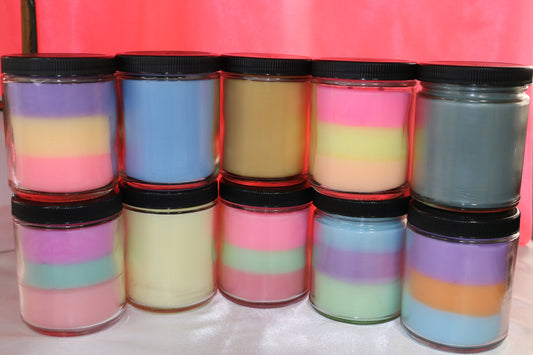 (10) 8oz Soy Wax Candles