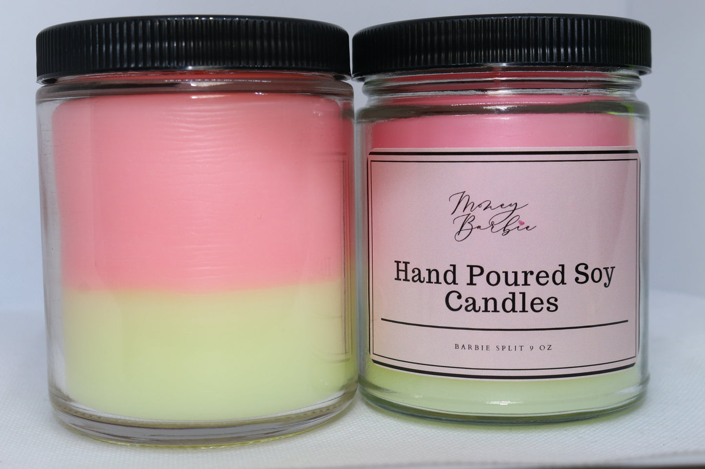 Barbie Split Soy Wax Candle