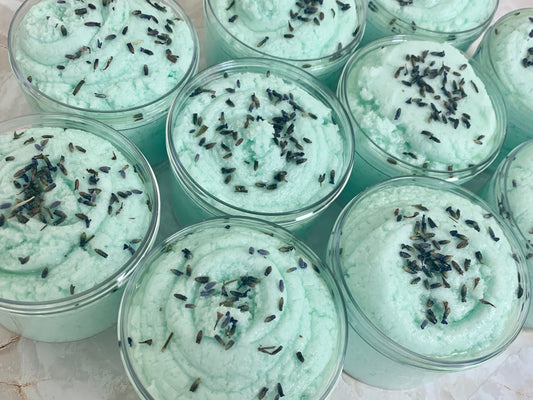 (10) 8oz Peppermint/ Tea Tree /Lavender Foot Scrub