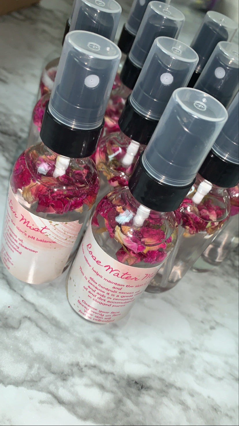 2oz Rose Water Mist