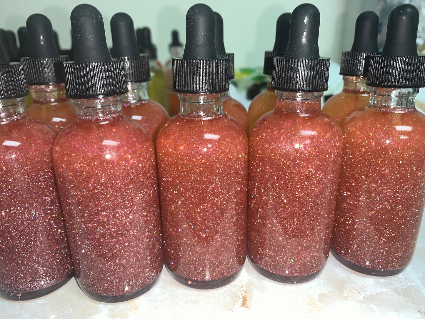 Pink Shimmer Body oil