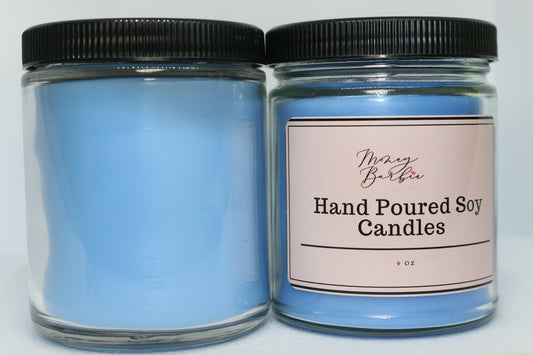 Tuscan Blue Soy Wax Candle